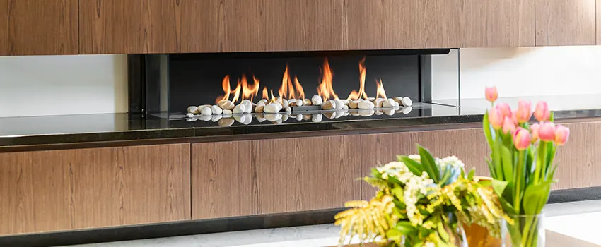 Double-height Fireplace Design Refurbishment in Gainesville, Texas